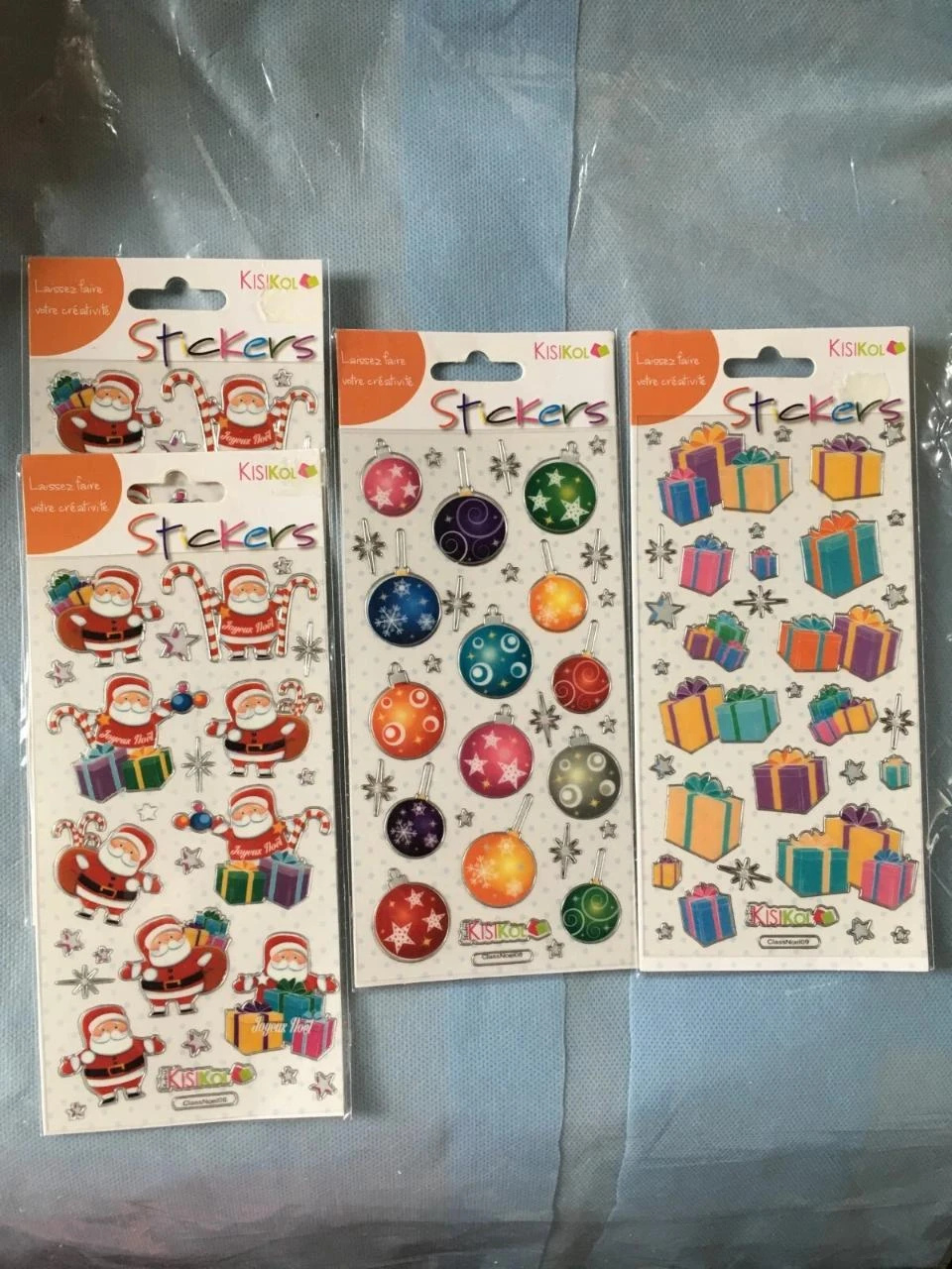 15 Packs D'Autocollants /Stickers De Noël - Neuf – photo 3